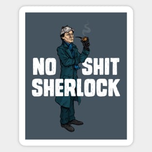 No Shit Sherlock Magnet